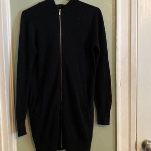 FOREVER 21 Full Zip Hooded Sweater
